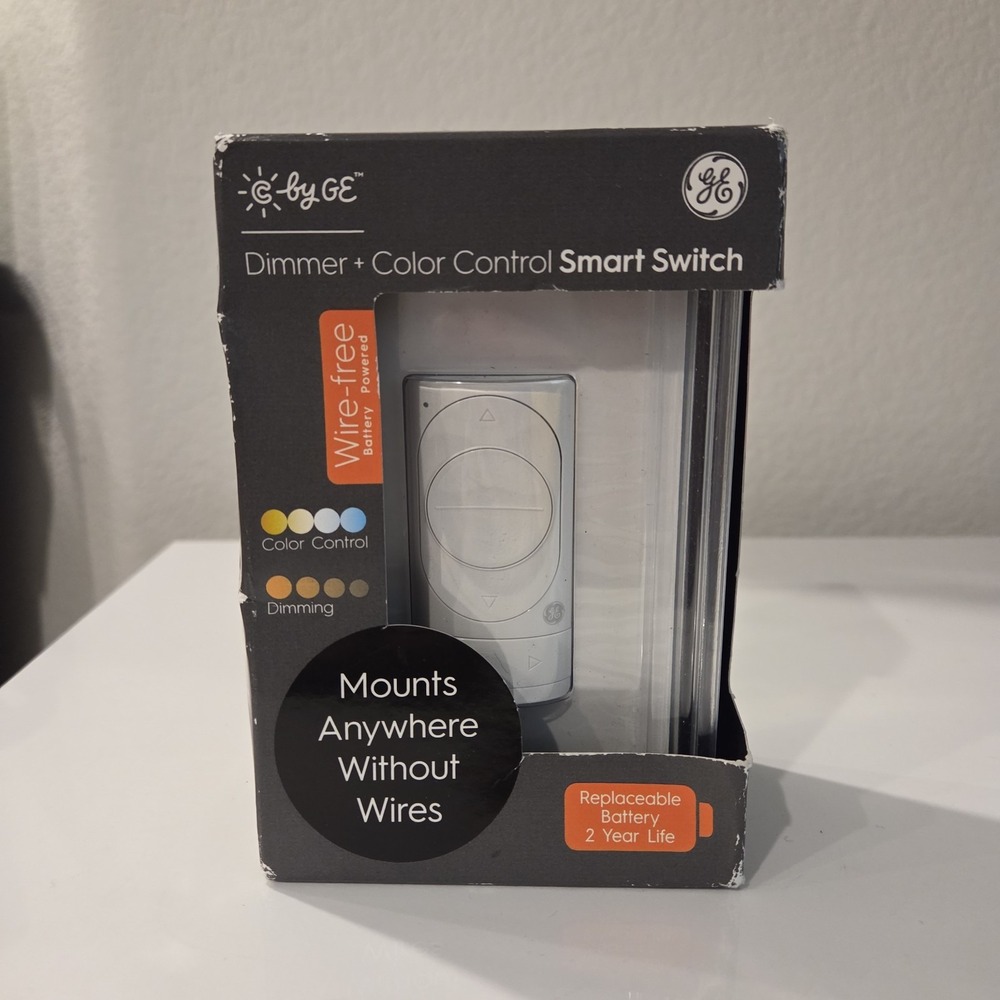 GE CYNC Dimmer + White Tones Control Smart Switch Smart Wire-Free